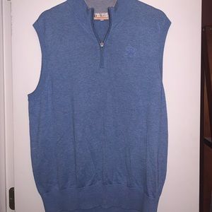 Mint Peter Millar Silk Blend L Vest